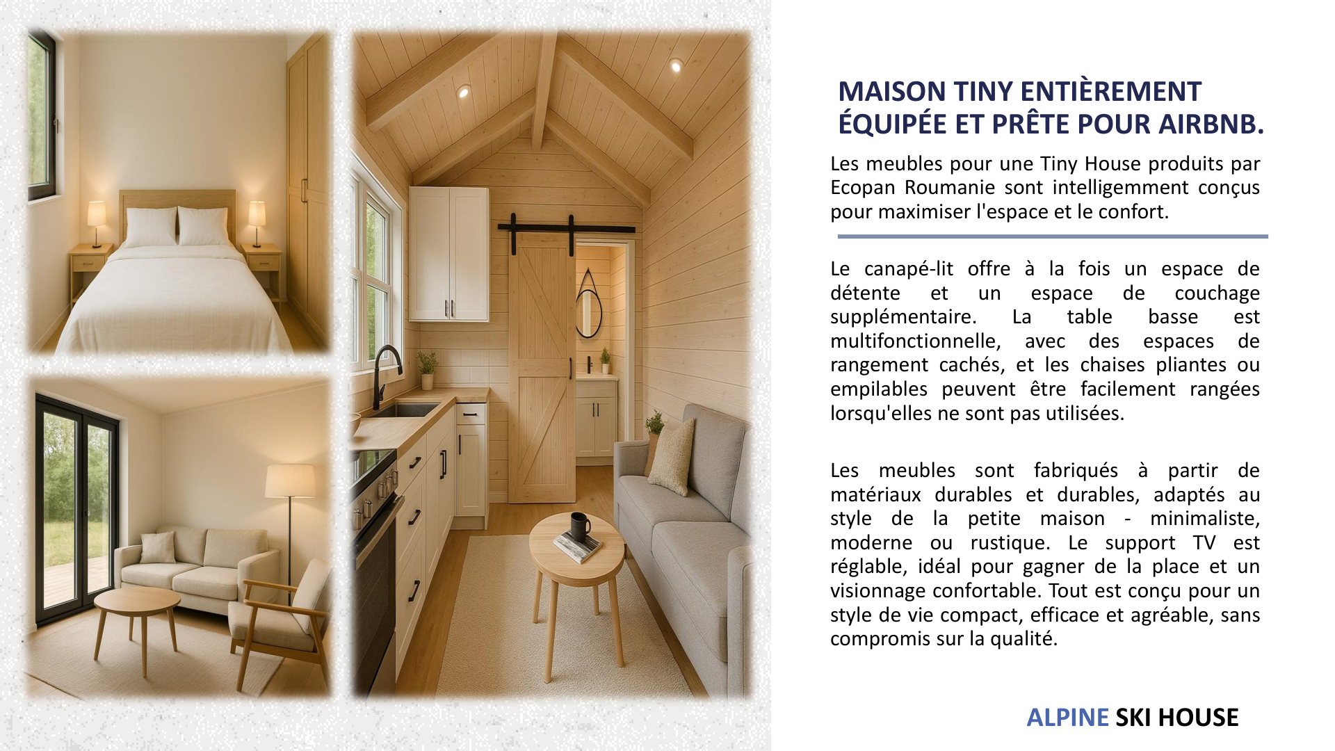 Tiny House ATOS intérieur