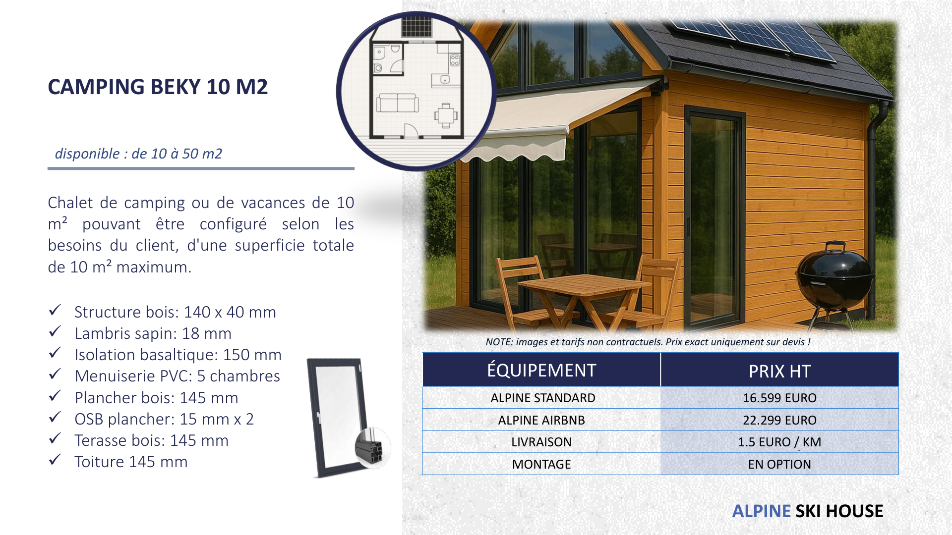 Tiny House BEKY extérieur