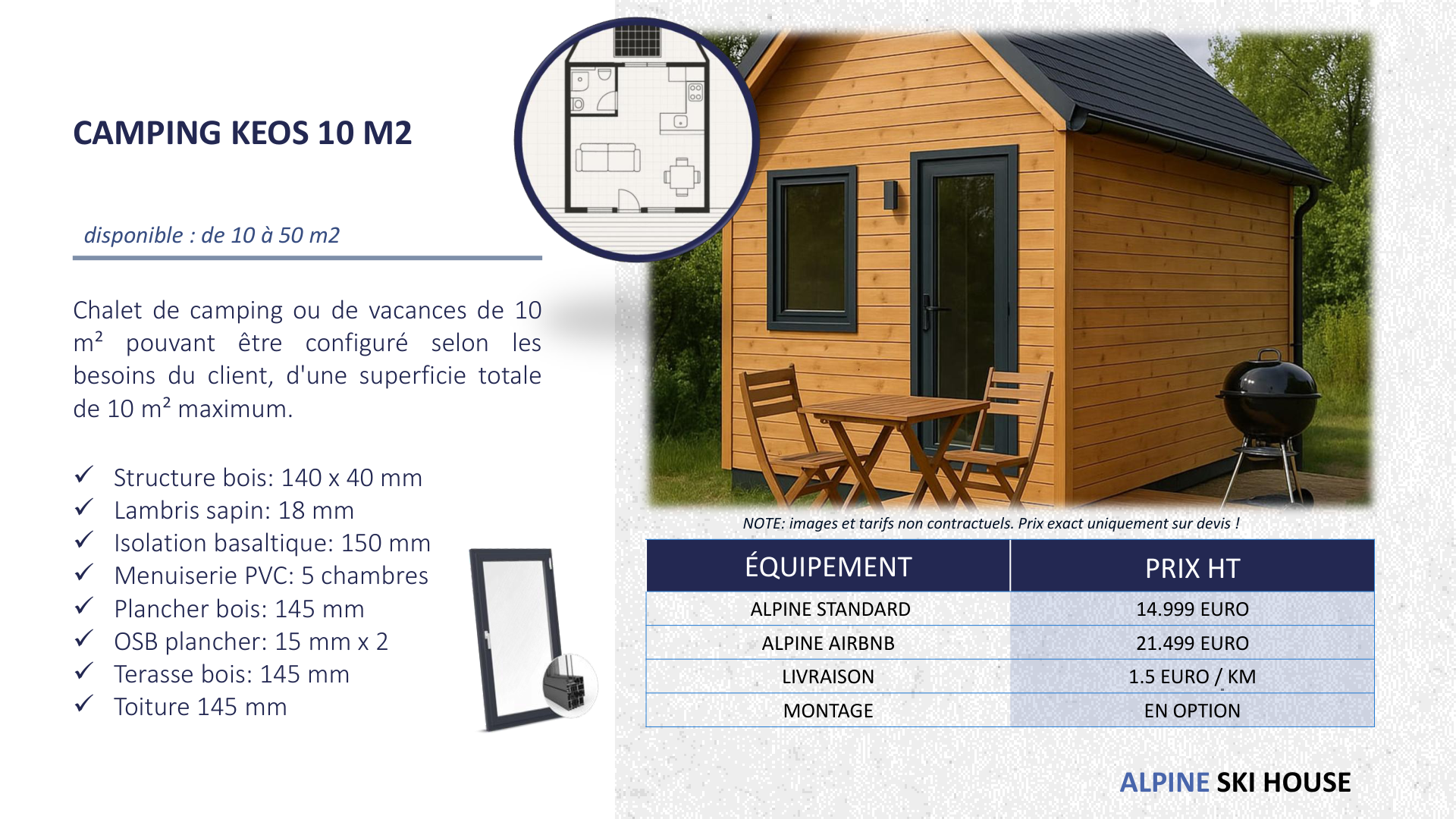 Tiny House Alpine KEOS