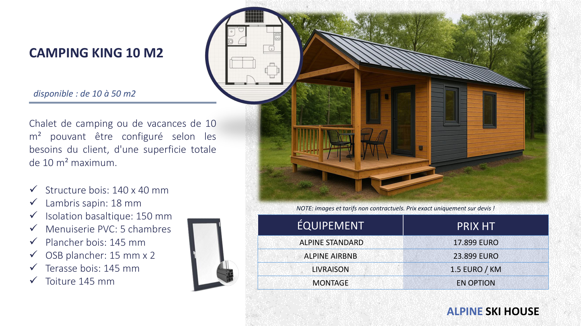 Tiny House KING extérieur