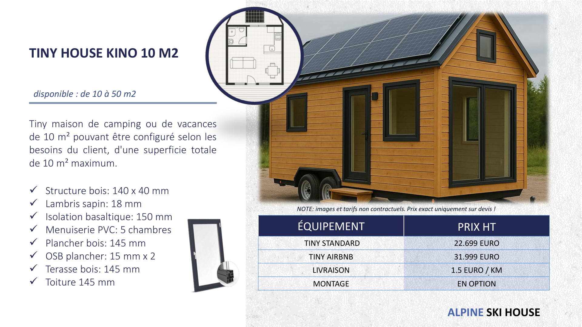 Tiny House Alpine KINO