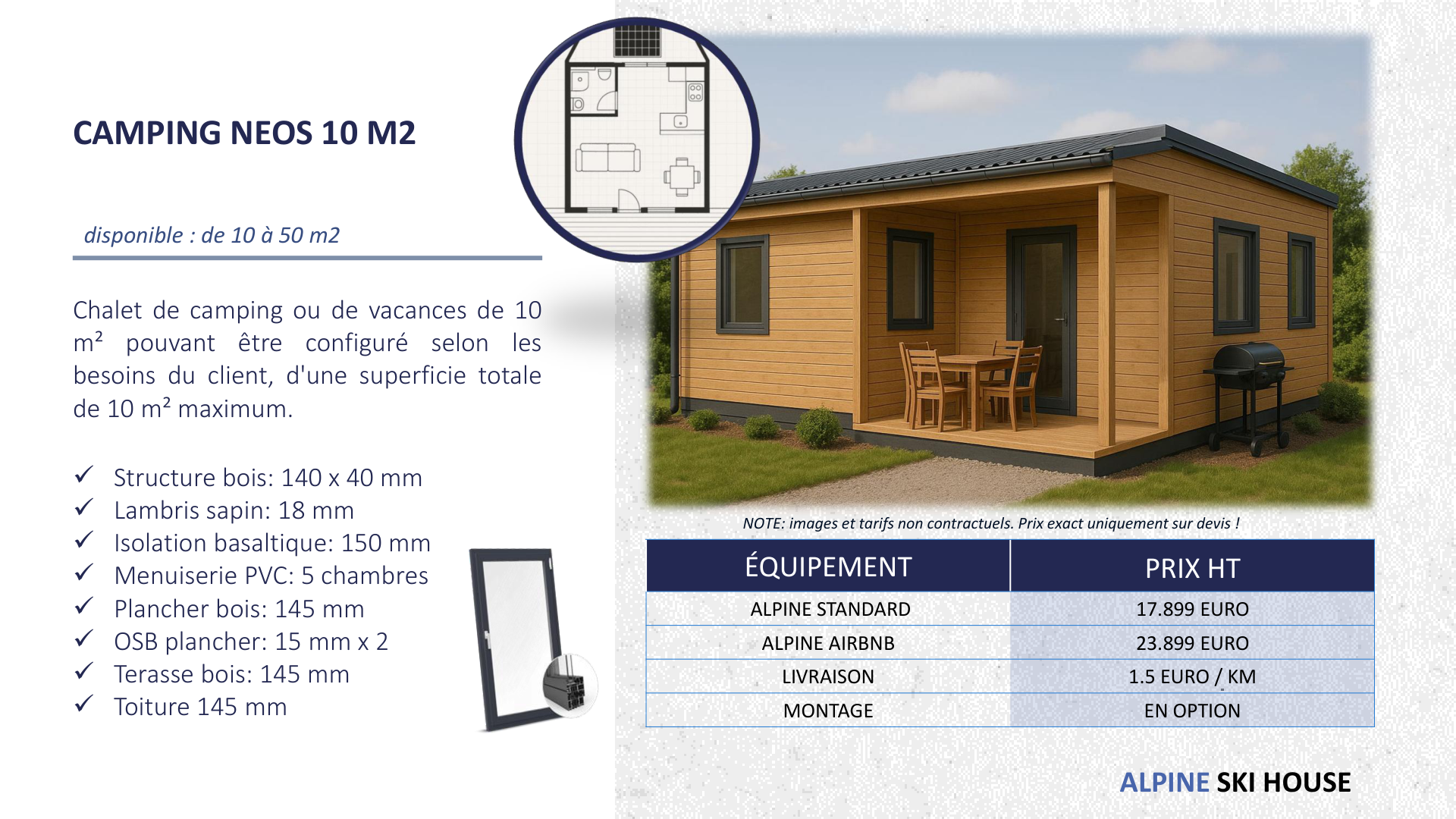 Tiny House NEOS extérieur
