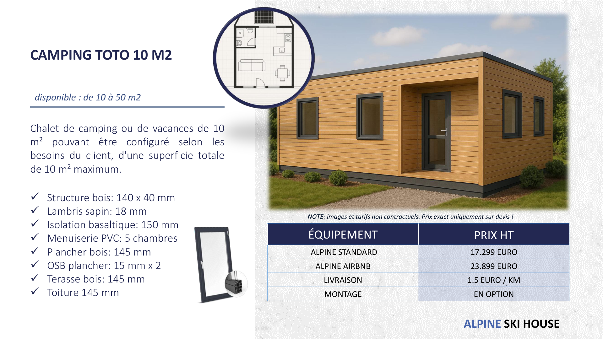 Tiny House TOTO extérieur