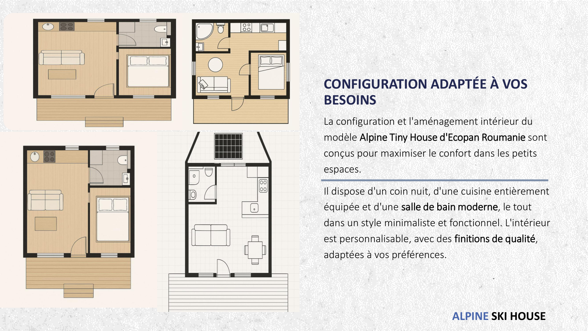Tiny House TOTO intérieur